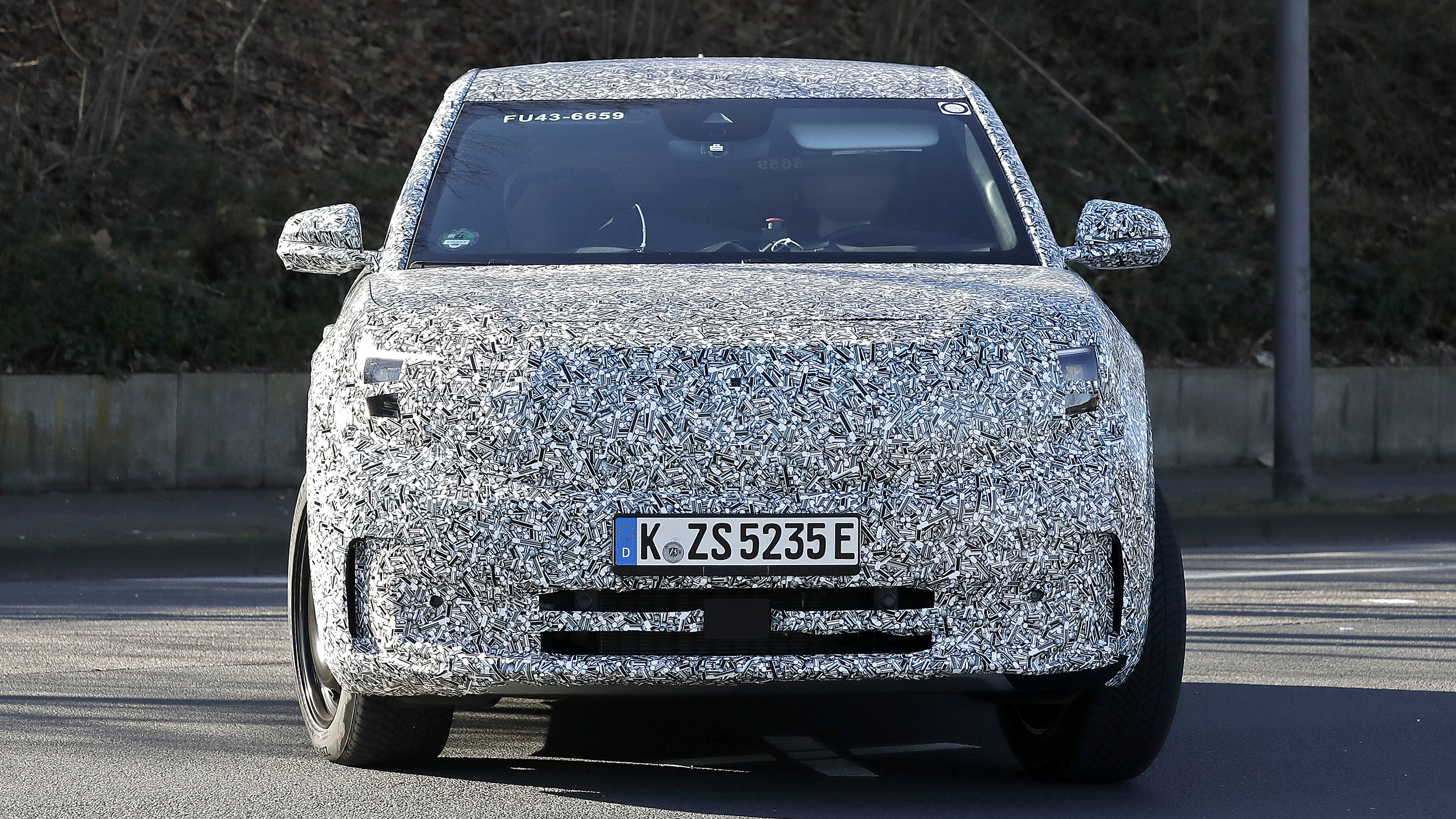 Ford EV SUV - front