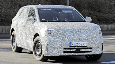 Ford EV SUV - front angle