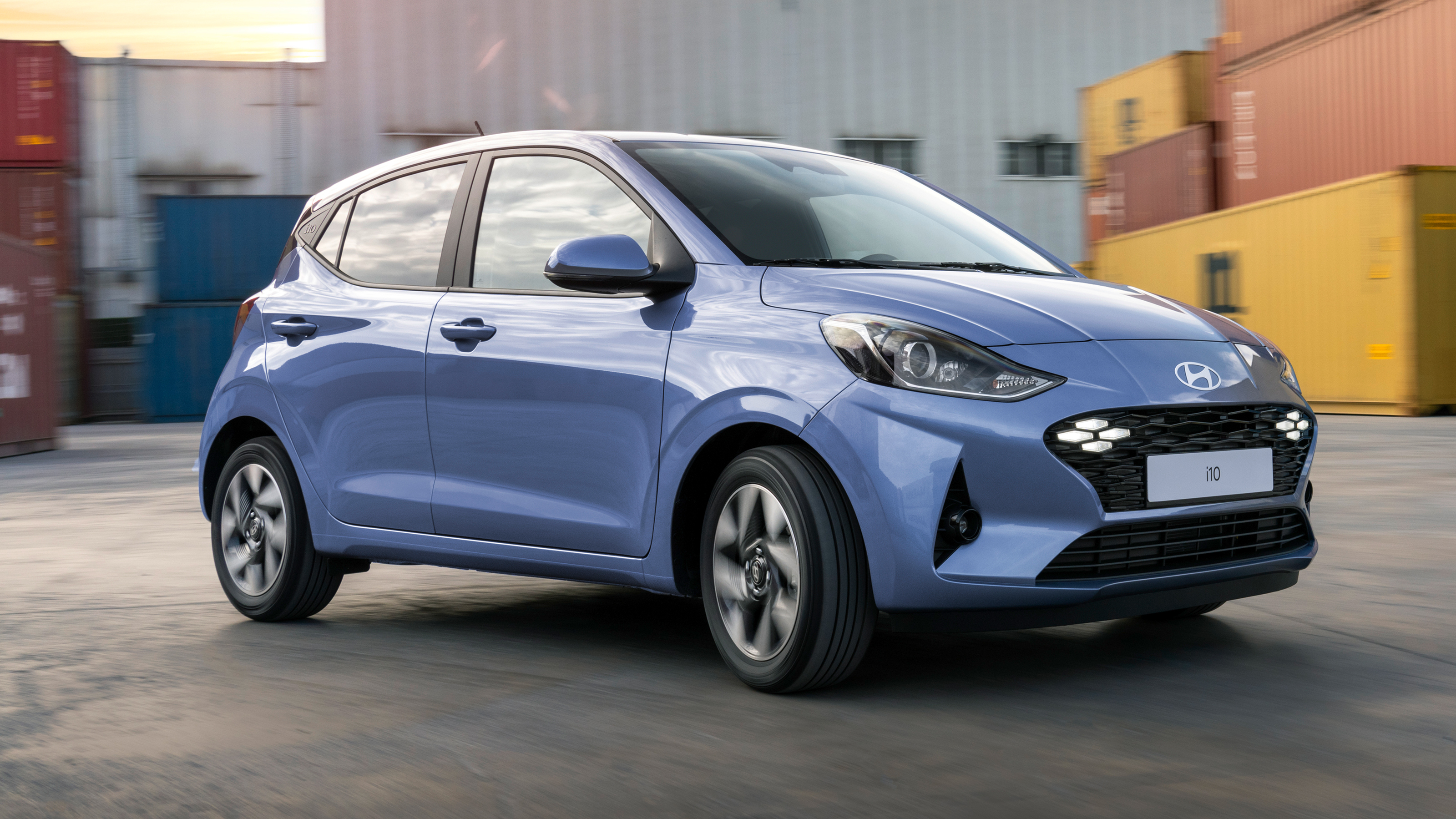 Facelifted Hyundai i10 - front cornering