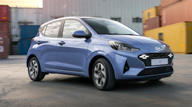 Facelifted Hyundai i10 - front cornering