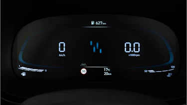 Facelifted Hyundai i10 - dashboard