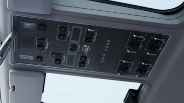 Ineos Grenadier - roof-mounted controls