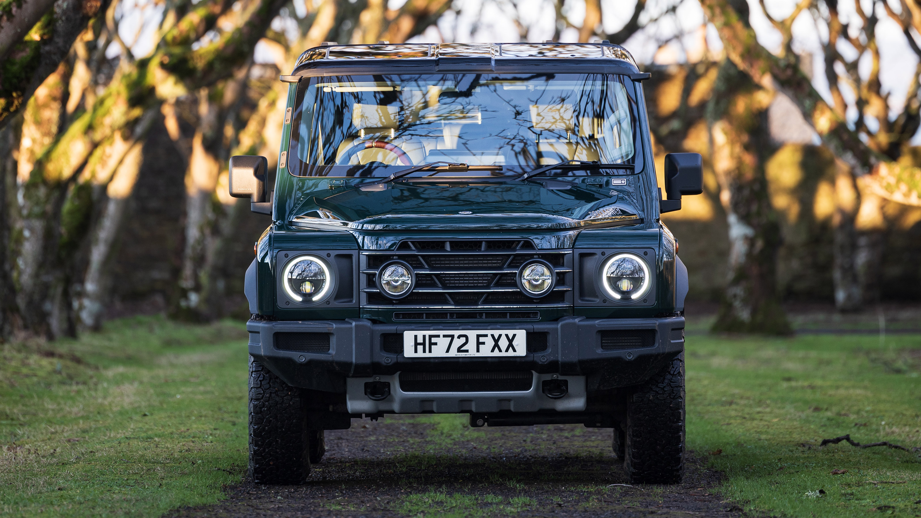 Ineos Grenadier - full front off road