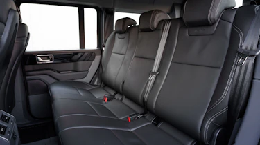 Ineos Grenadier - rear seats