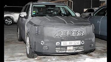 Kia Sorento facelift (camouflaged) - front