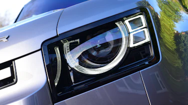 Land Rover Defender long-termer - headlight