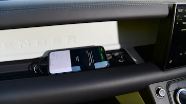 Land Rover Defender long-termer - phone charging