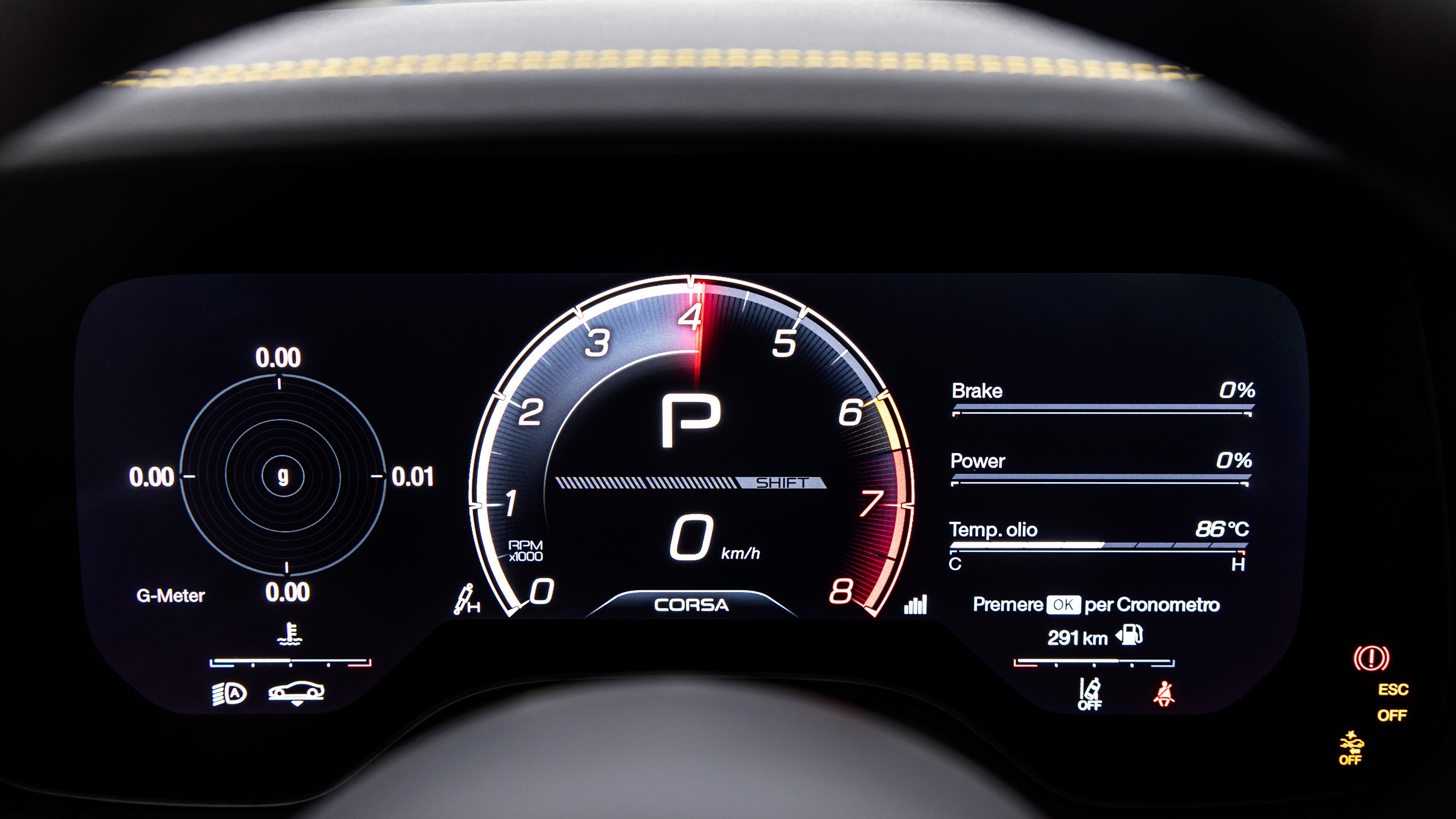 Maserati GranTurismo - dials 2