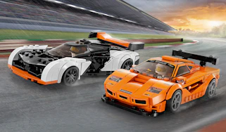 McLaren F1 LM and Solus GT lego