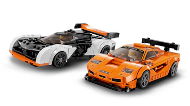 McLaren F1 LM and Solus GT lego models - front