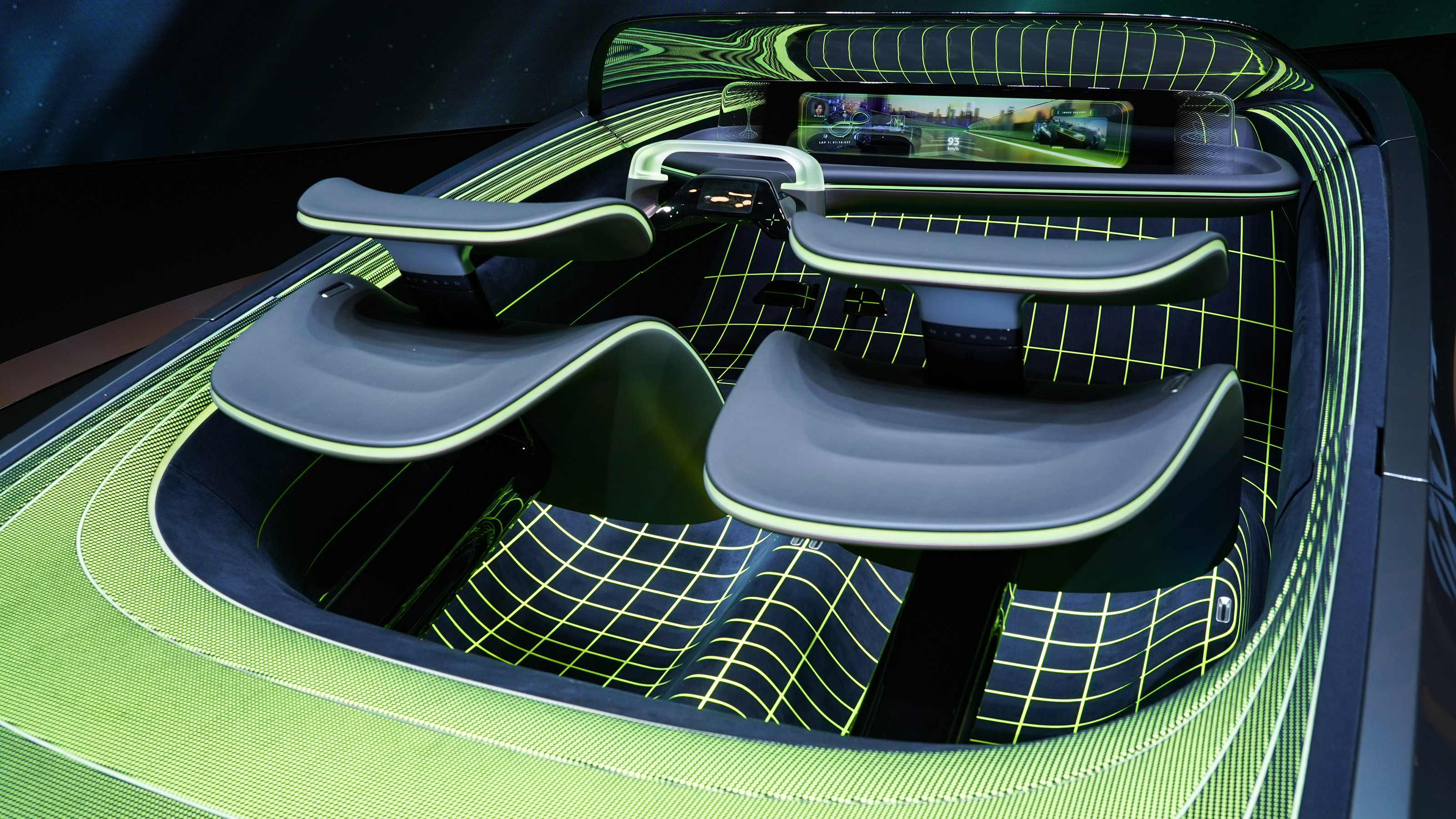 Nissan MaxOut concept - interior