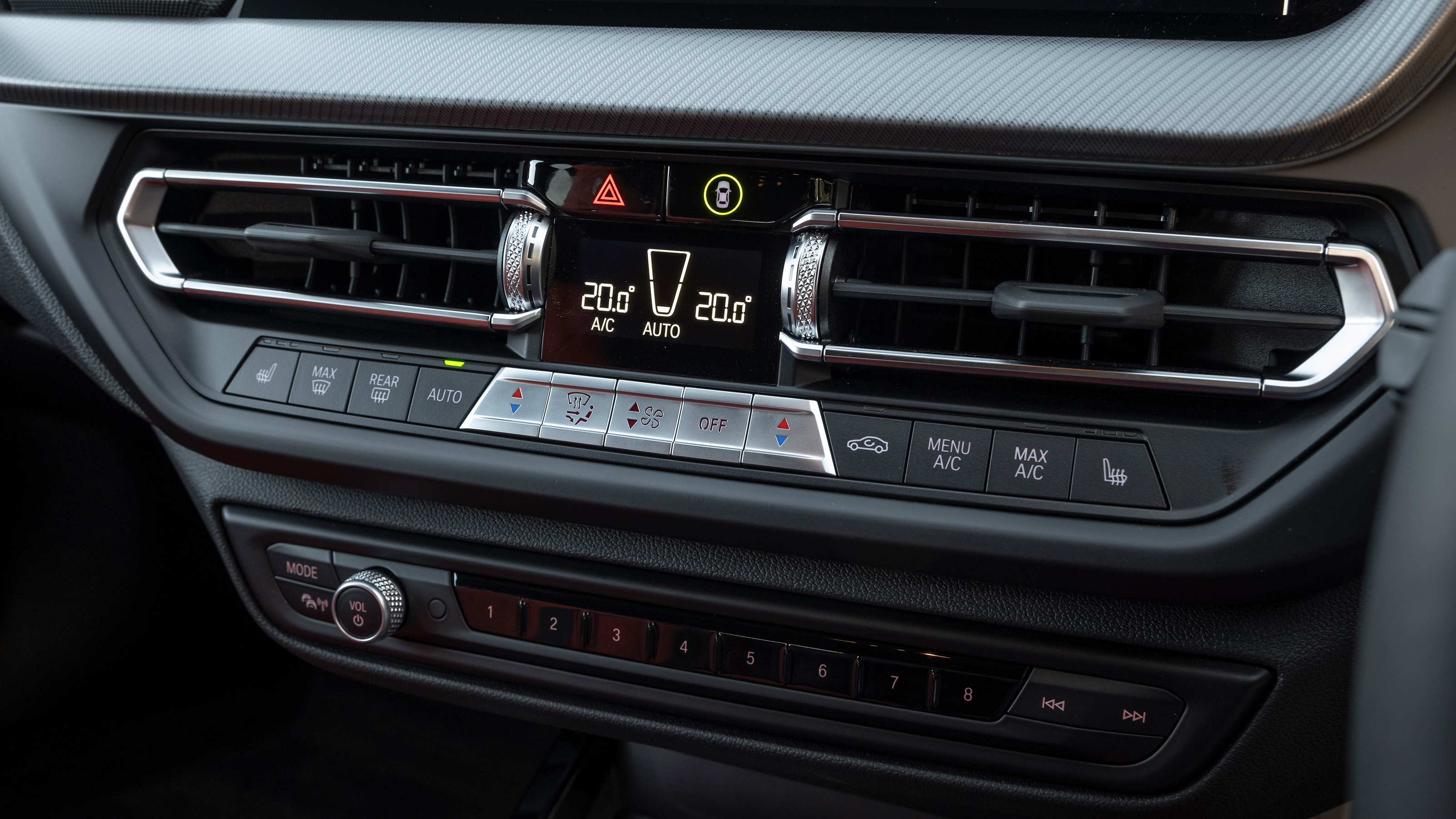 BMW M135i - climate controls