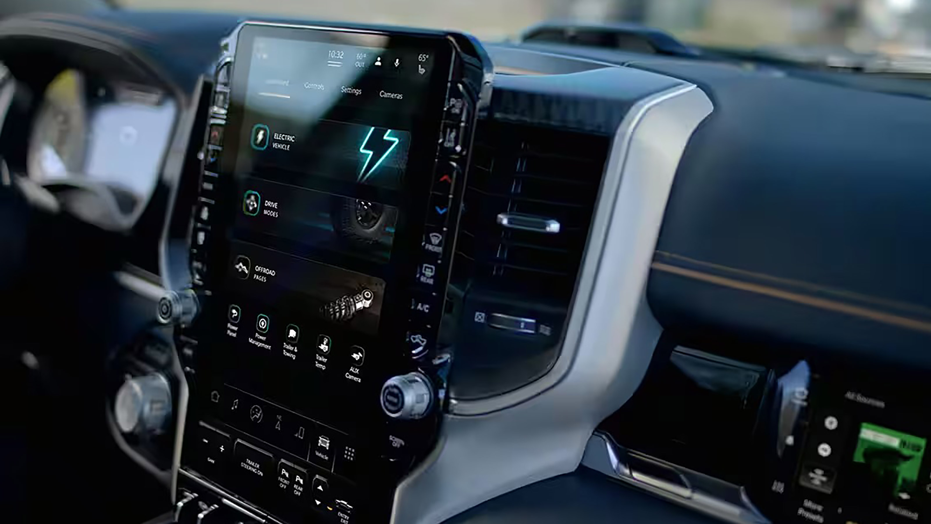 Ram 1500 REV pick-up - screen