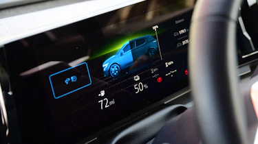 Renault Megane E-Tech long termer - screen