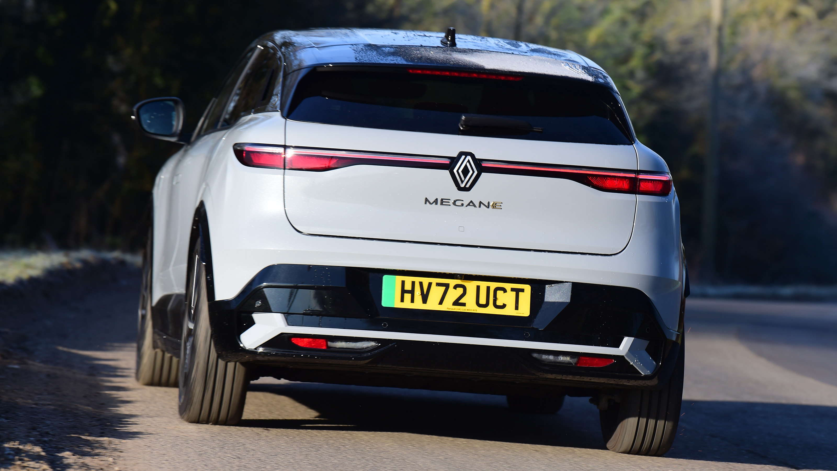 Renault Megane E-Tech long termer - rear cornering