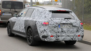 2023 Mercedes E-Class All-Terrain (camouflaged) - rear angle tracking