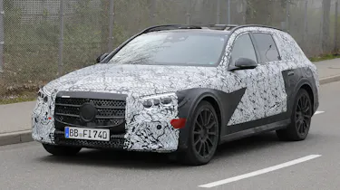 2023 Mercedes E-Class All-Terrain (camouflaged) - front tracking