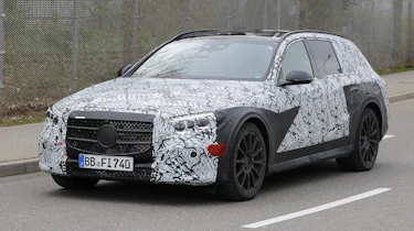 2023 Mercedes E-Class All-Terrain (camouflaged) - front tracking