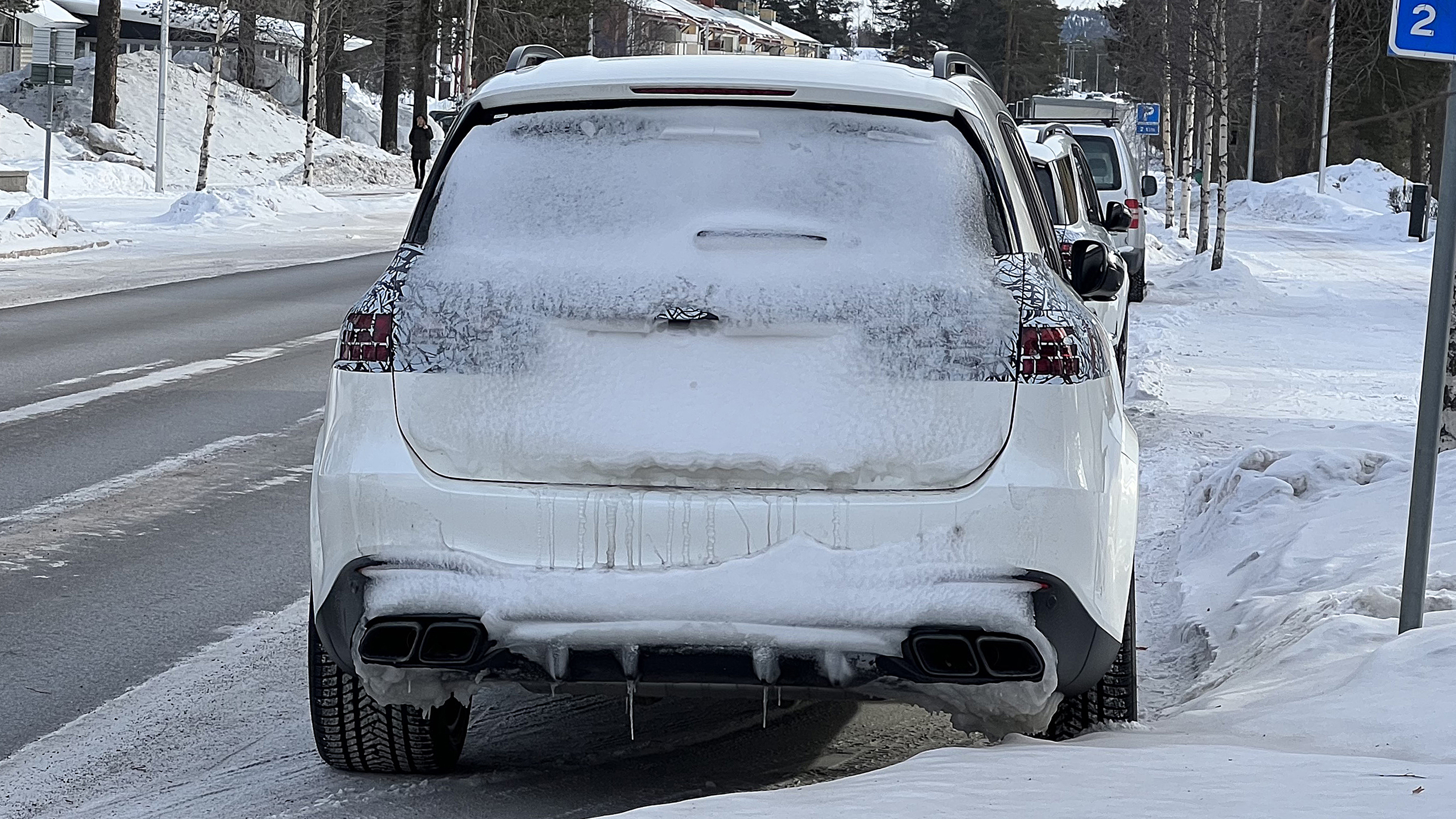 Mercedes-AMG GLS AMG 63 (camouflaged) - rear