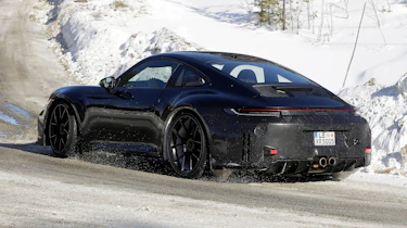 2023 Porsche 911 GT3 Touring facelift (camouflaged) - rear cornering