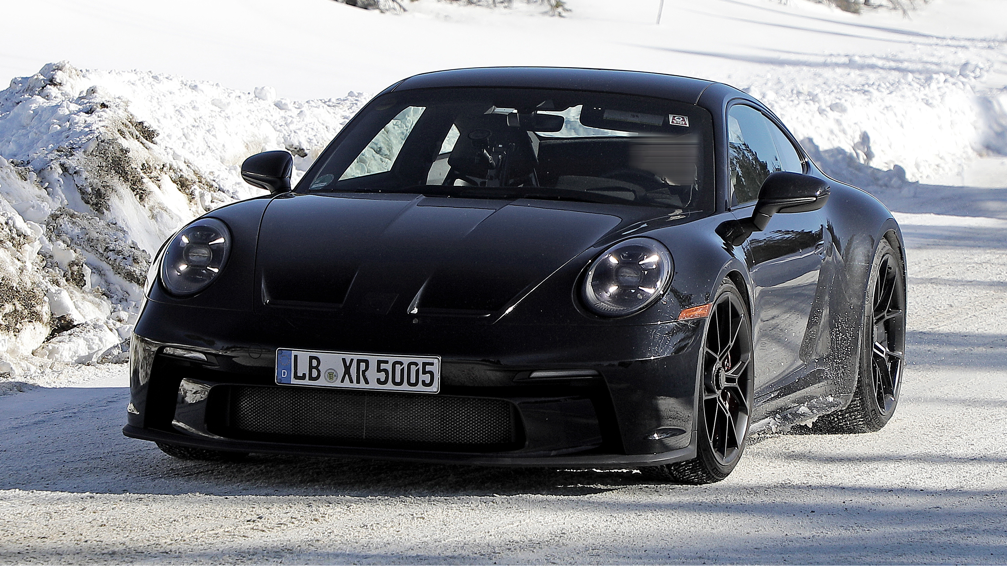 2023 Porsche 911 GT3 Touring facelift (camouflaged) - front