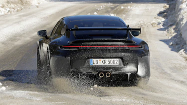 2023 Porsche 911 GT3 facelift (camouflaged) - rear