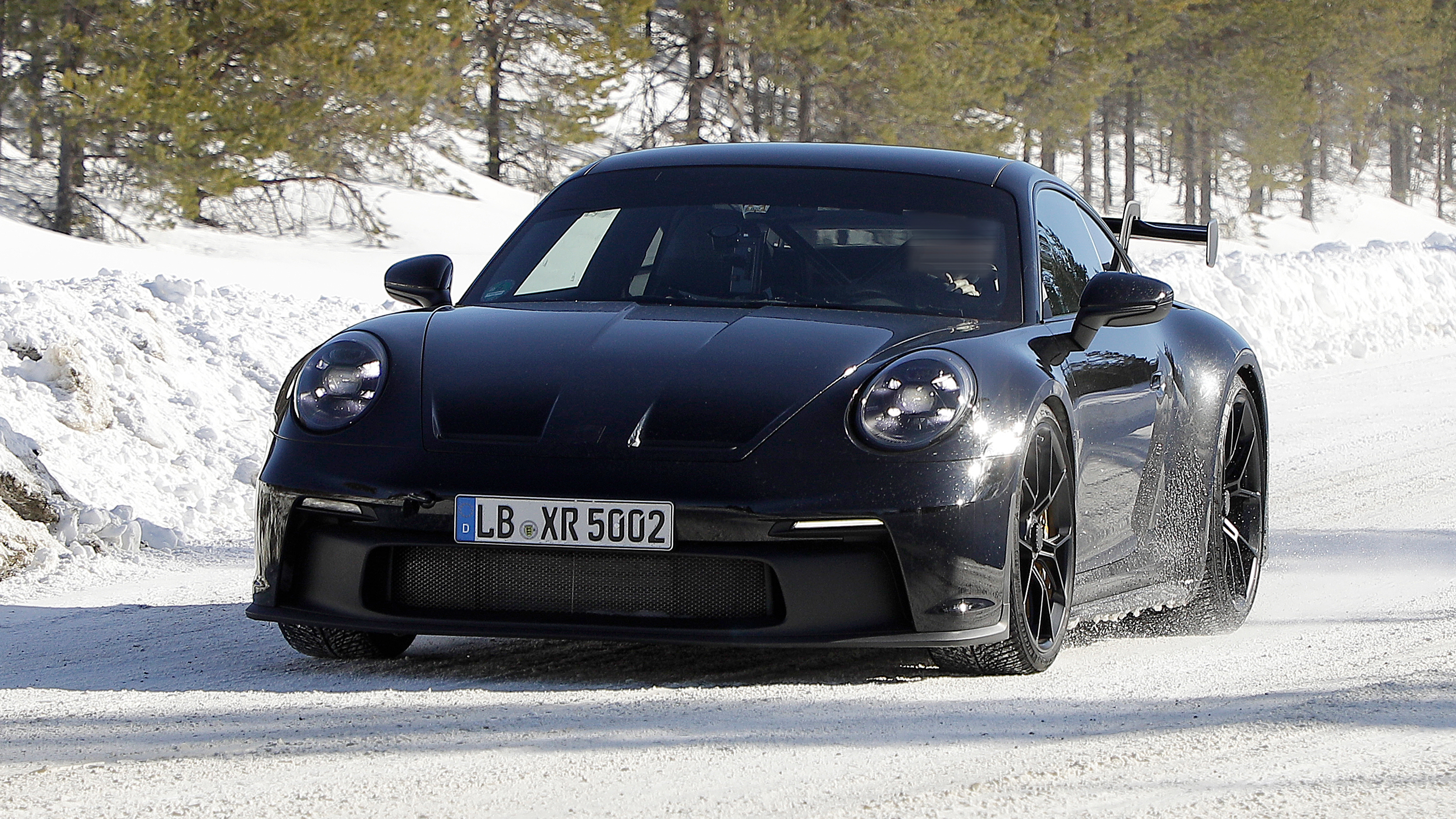 2023 Porsche 911 GT3 facelift (camouflaged) - front