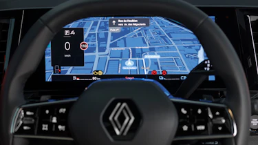 Renault Espace SUV - dashboard screen