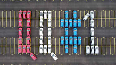 Nissan Qashqai - aerial image