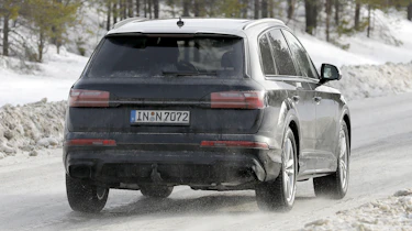 Audi Q7 facelift (winter testing) - rear