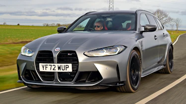 BMW M3 Touring Competition - front tracking