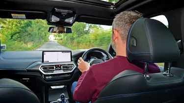 BMW iX3 M Sport Pro - interior driving