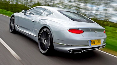Bentley Continental GT - rear tracking
