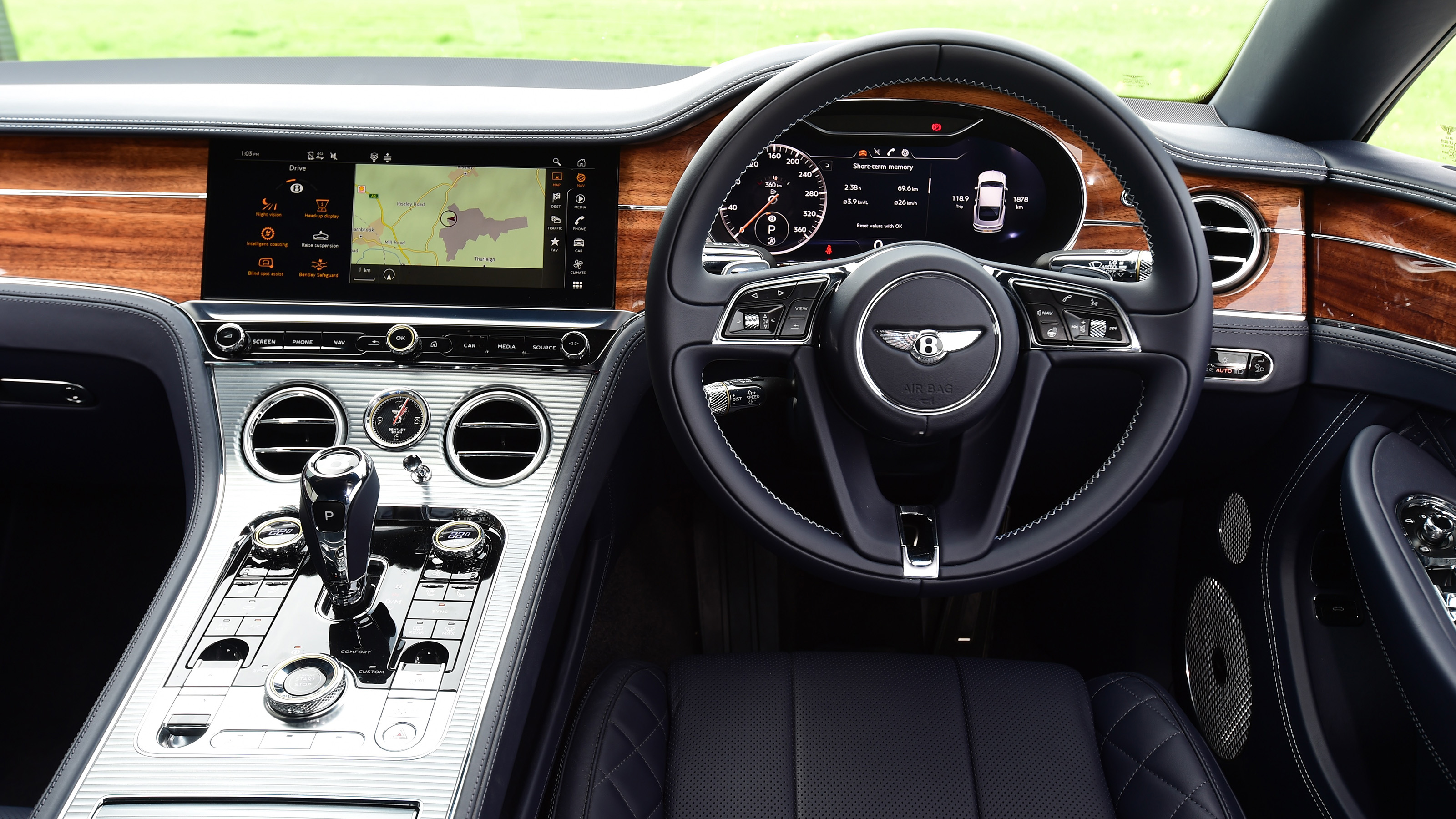 Bentley Continental GT - interior