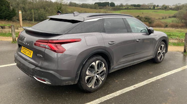 Citroen C5 X Shine long-termer - rear static