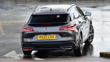 Citroen C5 X Shine long-termer - rear cornering