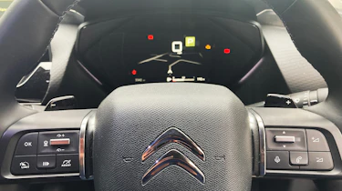 Citroen C5 X Shine long-termer - steering wheel and dashboard