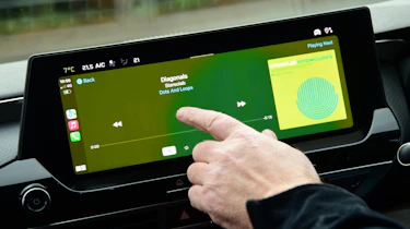 Citroen C5 X Shine long-termer - infotainment screen (music)
