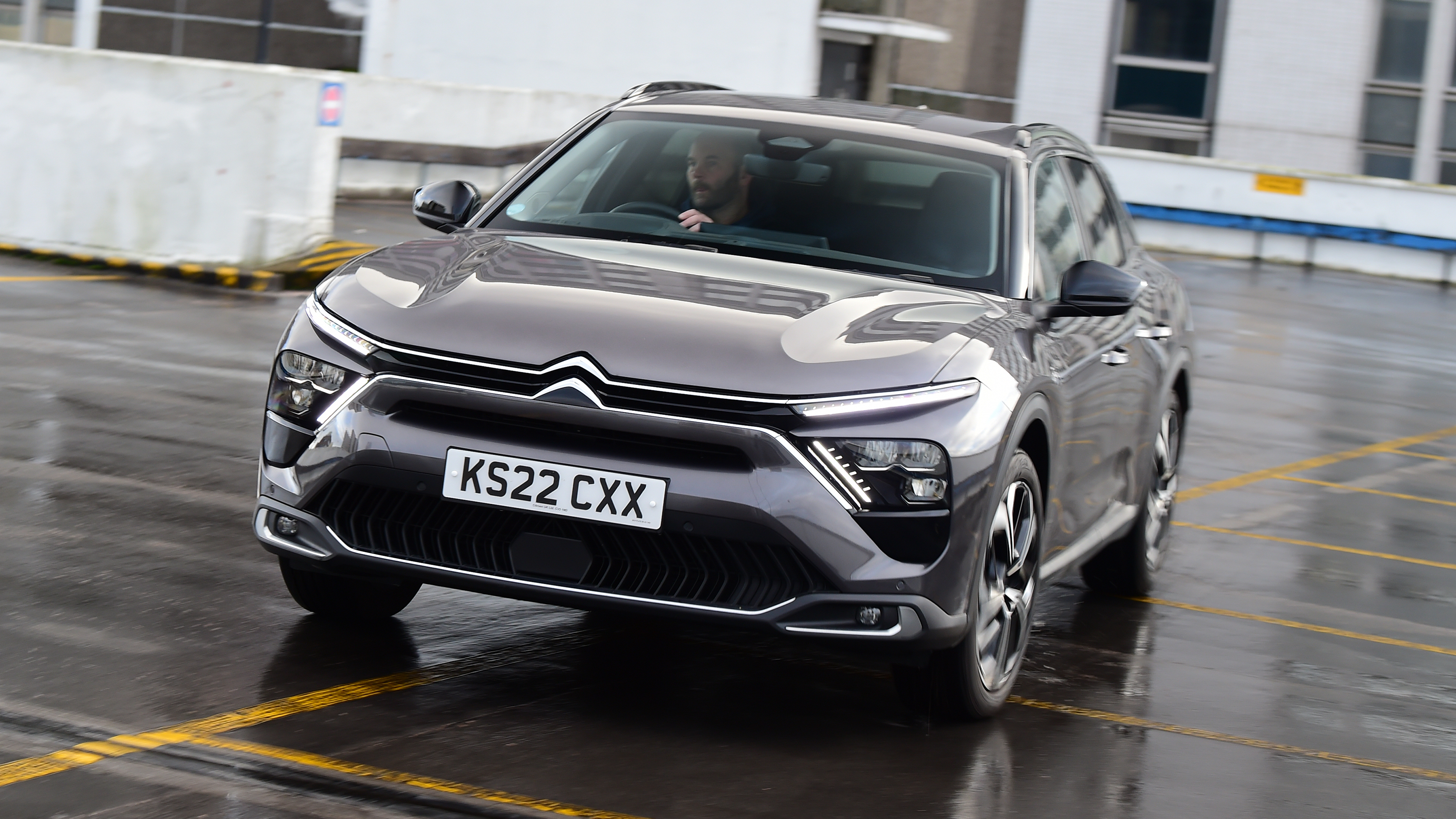 Citroen C5 X Shine long-termer - front cornering