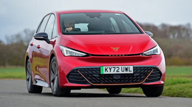 Cupra Born V1 - front cornering