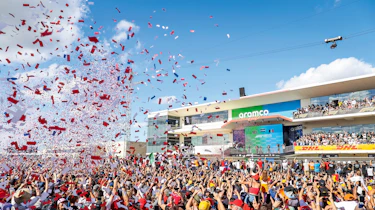 Crowd at the US Grand Prix