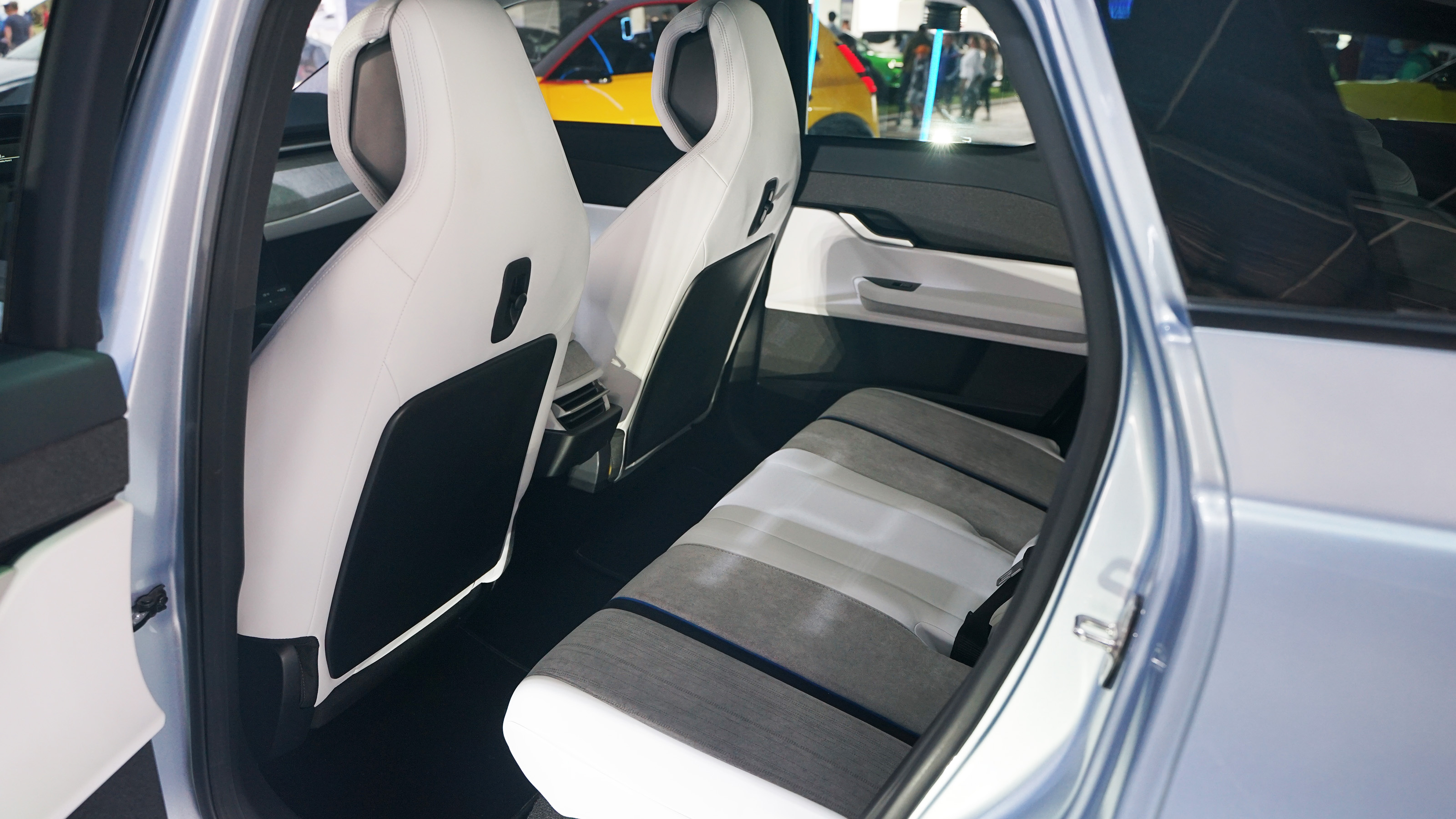 Fisker Ocean at 2022 Goodwood Festival of Speed - rear seats