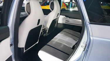 Fisker Ocean at 2022 Goodwood Festival of Speed - rear seats