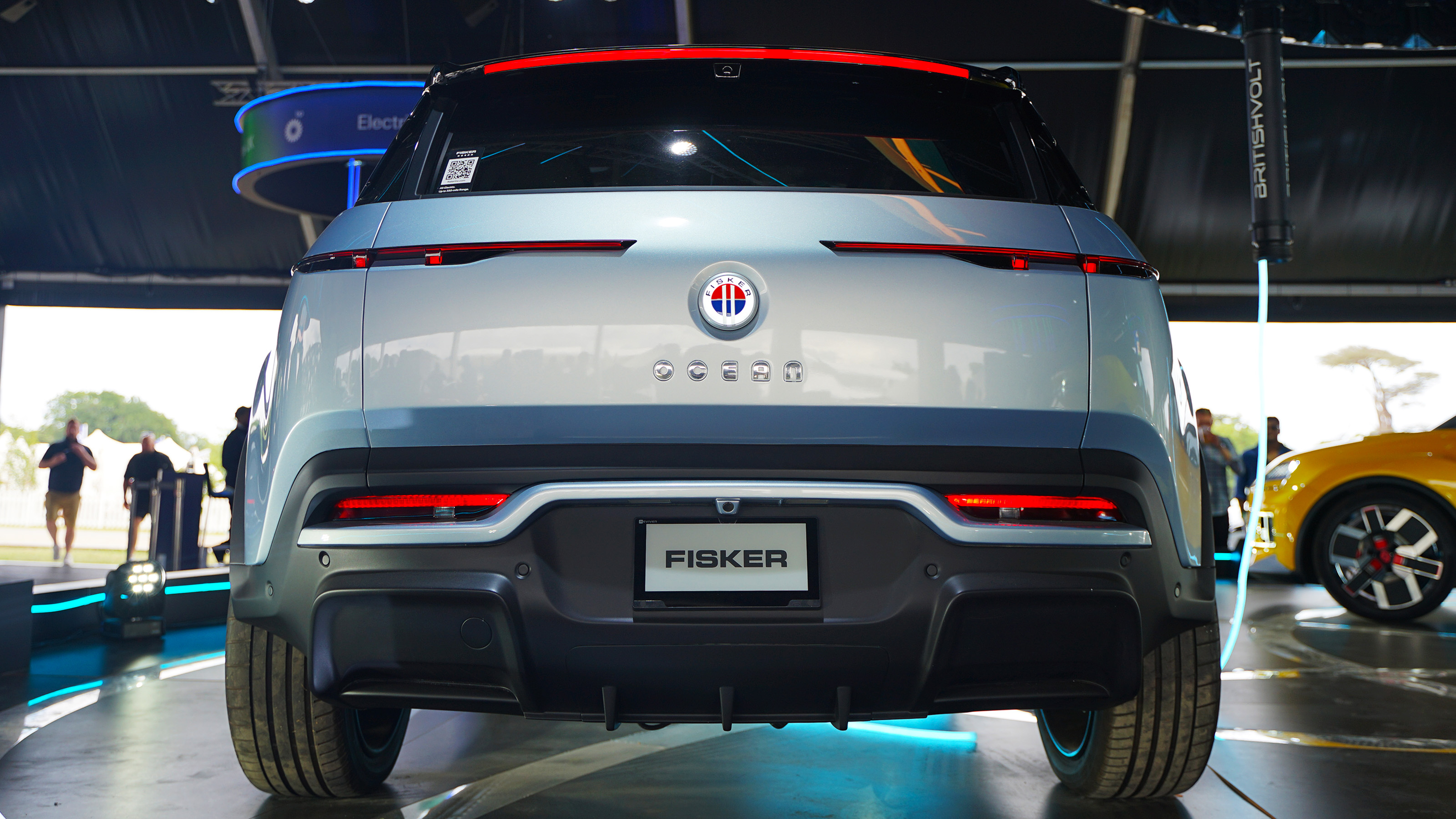 Fisker Ocean at 2022 Goodwood Festival of Speed - rear end