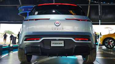 Fisker Ocean at 2022 Goodwood Festival of Speed - rear end