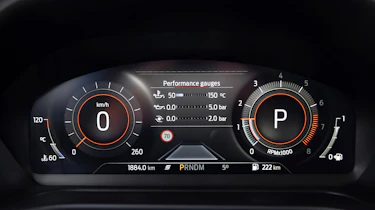 Ford Puma ST Powershift - dials