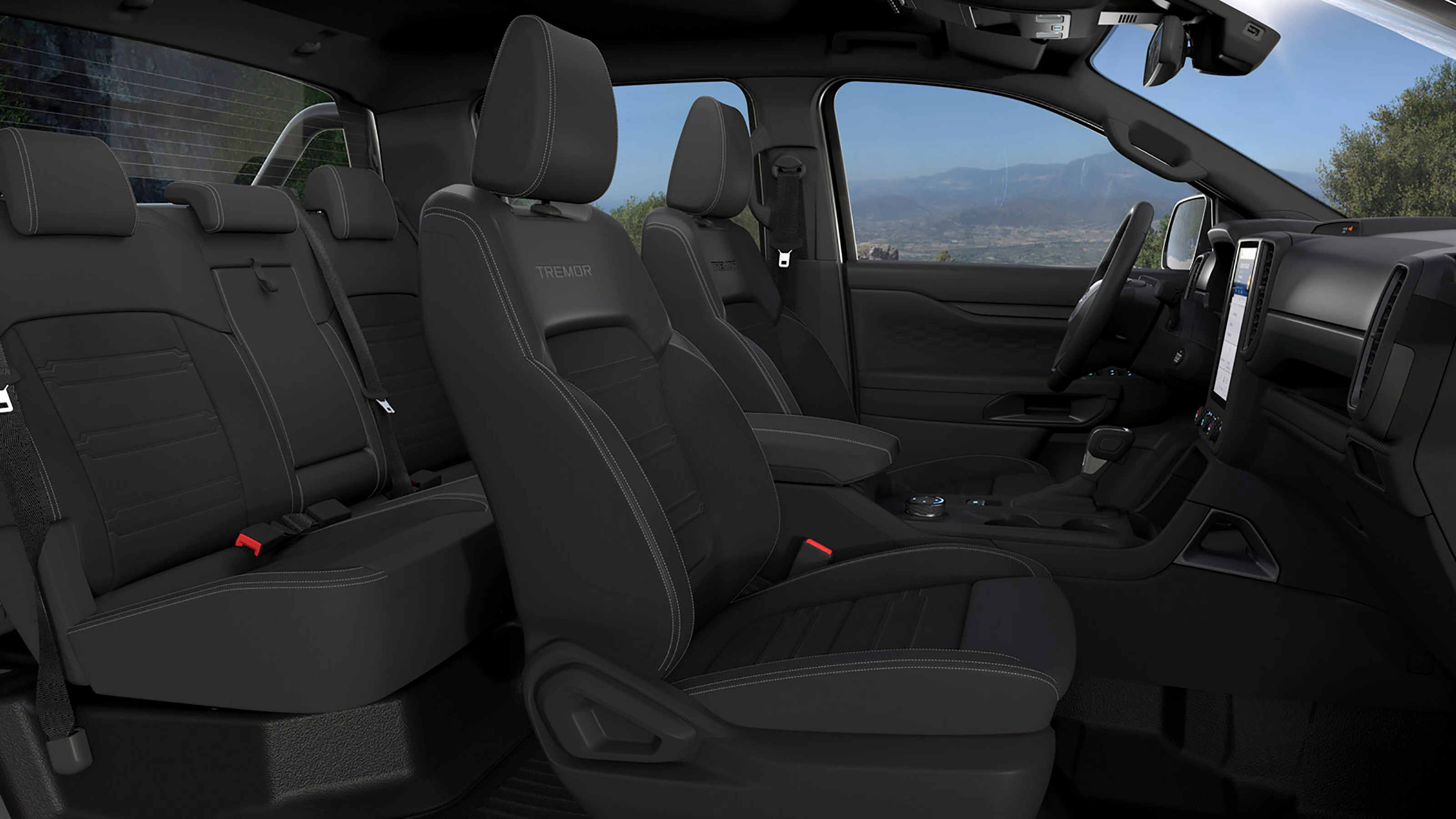 Ford Ranger Tremor - seats