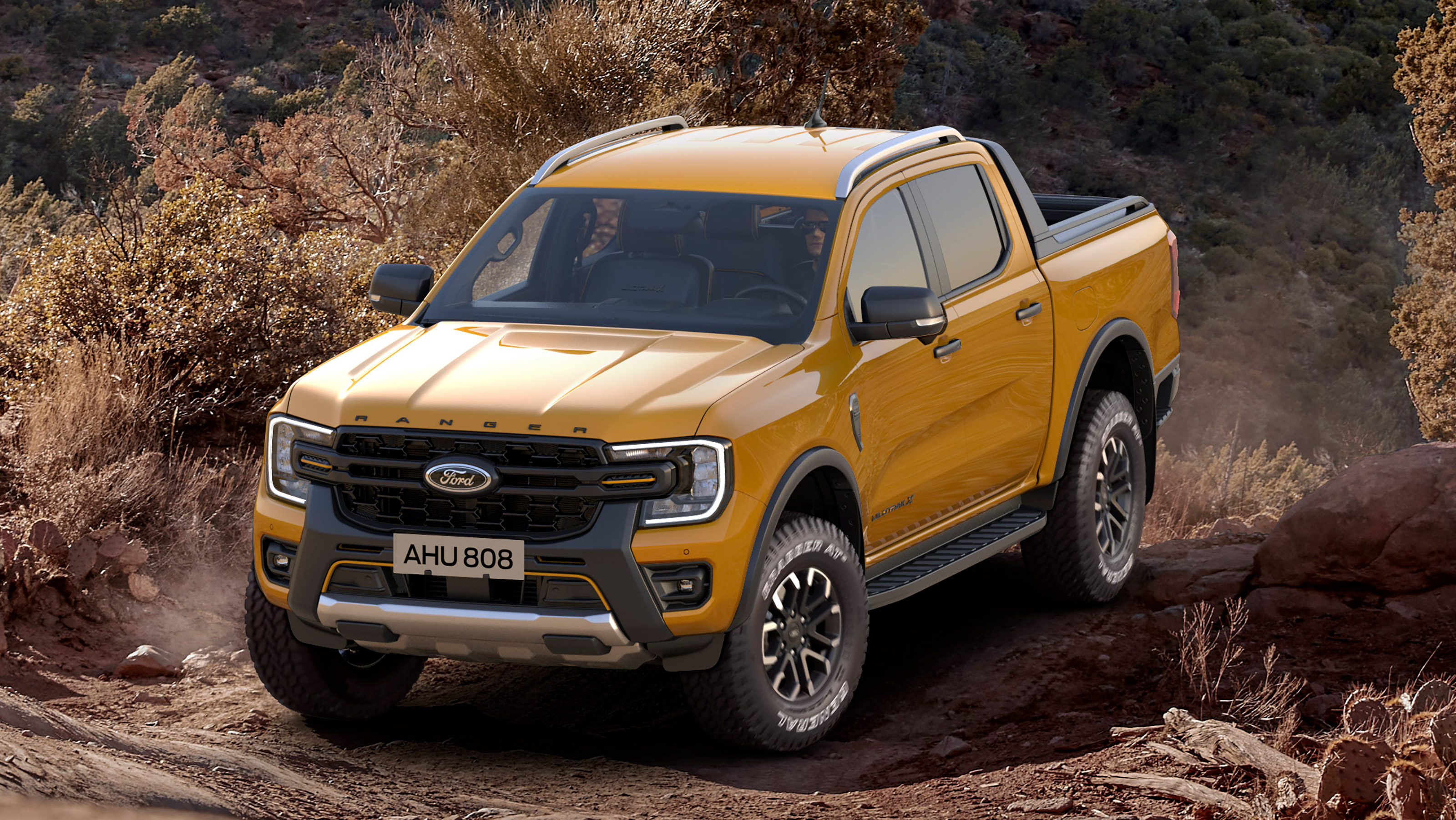 Ford Ranger Wildtrak X - front action