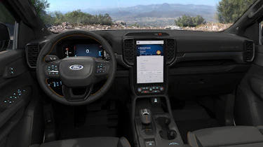 Ford Ranger Wildtrak X - dash