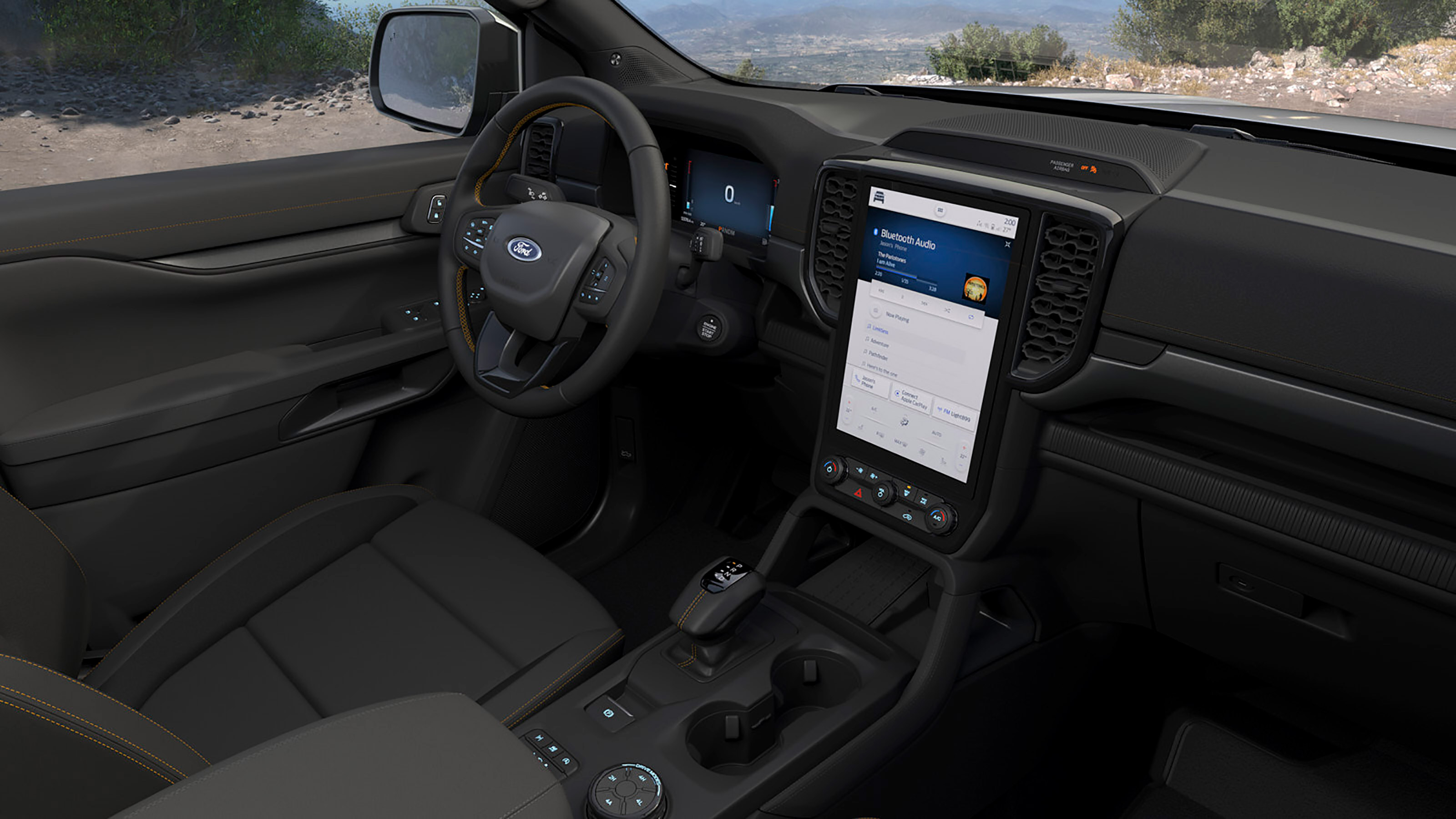 Ford Ranger Wildtrak X - cabin